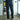 Pantaloni Cargo Microgeo con Tasche e Logo Ricamato - Geostore - Geostore
