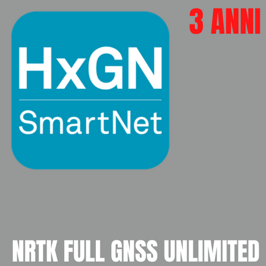 Abbonamento da 3 anni HxGN Smartnet NRTK Unlimited FULL GNSS - COD. 5308067